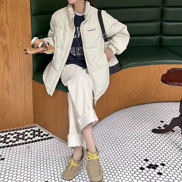 【2color】スクエアトゥワラビーシューズ Z00124