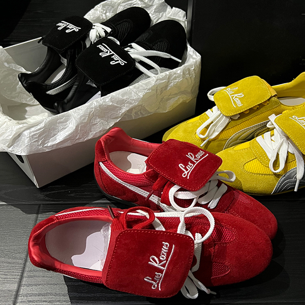 【3color】【2pattern】レースアッププラットフォームシューズ Z00482