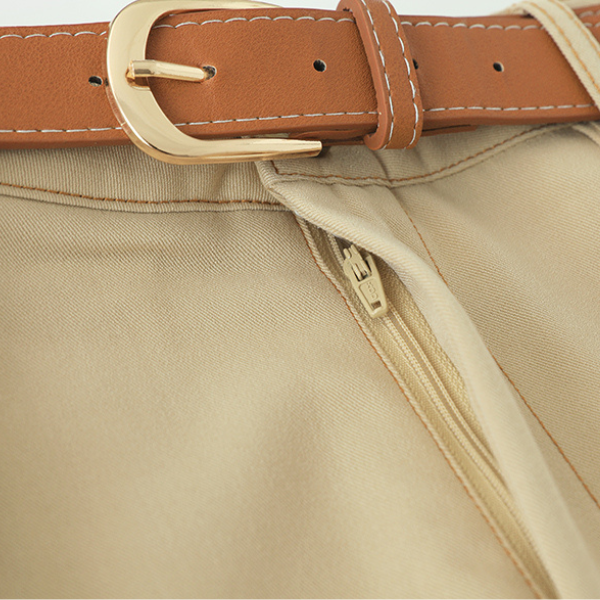 ハイウエストストレートパンツ X-249