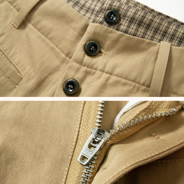 【2color】チェック柄ディテールワイドパンツ《Z01005》