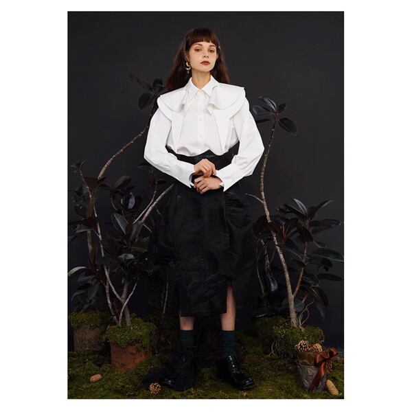 【3color】ディテールデザインブラウス C0084