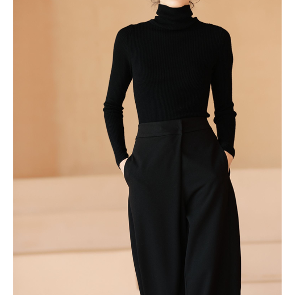 ワイドレッグロングパンツ Z00114