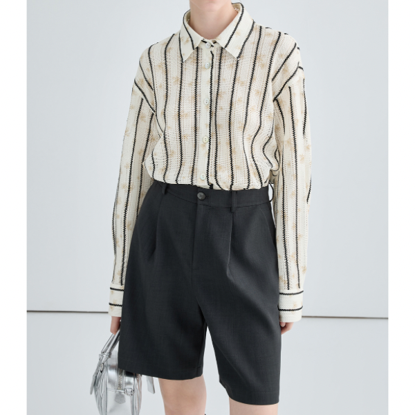 ブラックハーフパンツ X-289