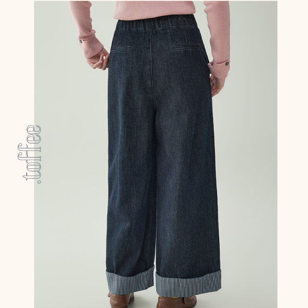 ハイウエストワイドバギーパンツ 《Z00733》