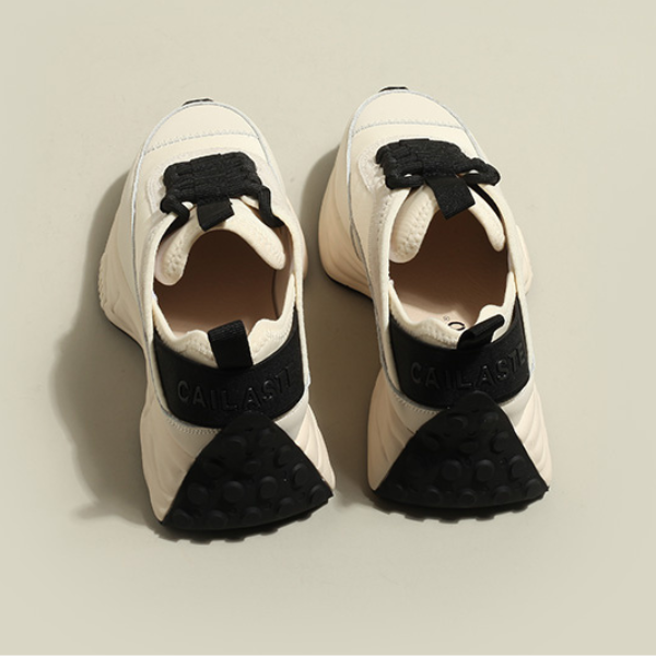 バイカラー厚底レースアップスニーカー Z00173