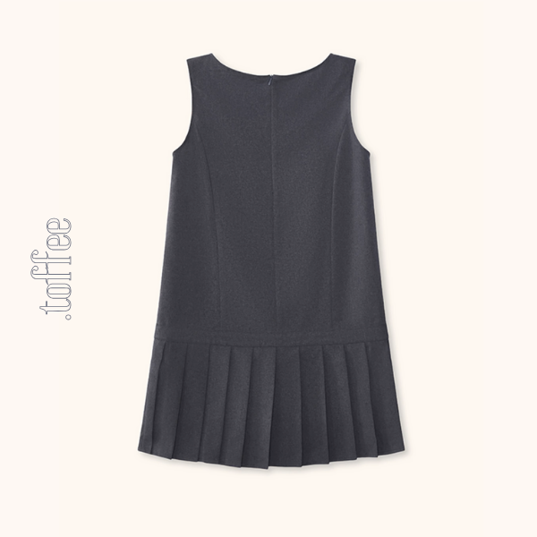 ノースリーブショートプリーツワンピース《Z00875》