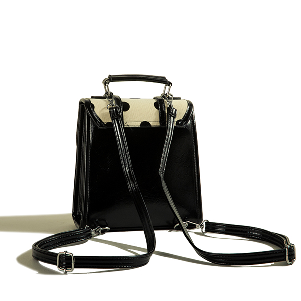 【3color】ポルカドット2way スモールバッグ Z00484