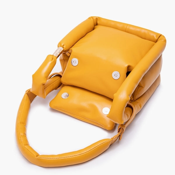 【3color】柔らかいスクエアバッグ