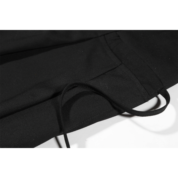 【2color】ハイウエストタックワイドパンツ X-163