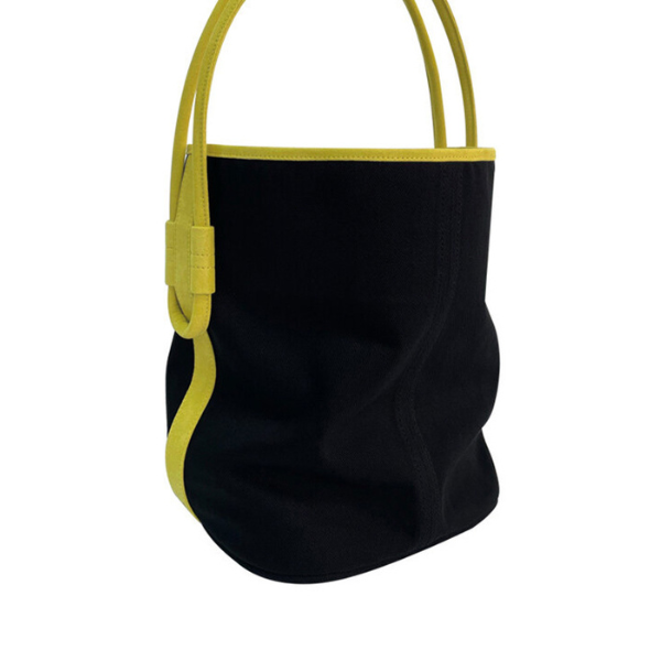 【2color】バイカラーハンドバッグ AU-258