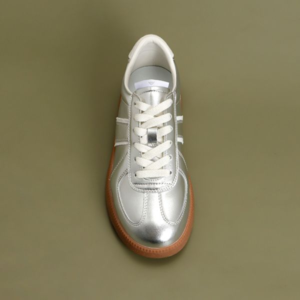 カジュアルシルバースニーカー X-254