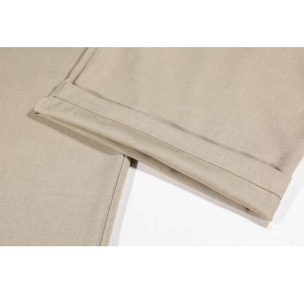 【2color】ハイウエストタックワイドパンツ X-163