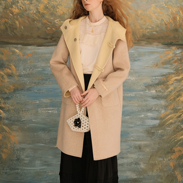 パールデコラティブバルーンスリーブブラウス Z00627