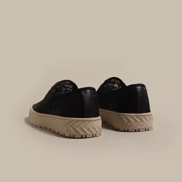 【2color】トータルエンブロイダリーメッシュシューズ W-199