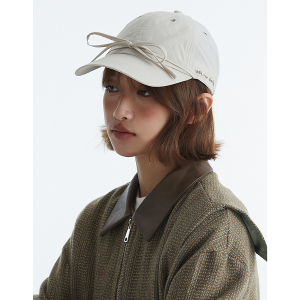 【2color】フロントリボンベースボールキャップ Z00133