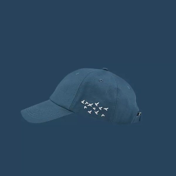 【2color】バード刺繍入りベースボールキャップ Z00227