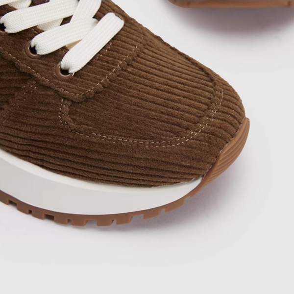 コーデュロイ厚底ローカットスニーカー 《Z00753》