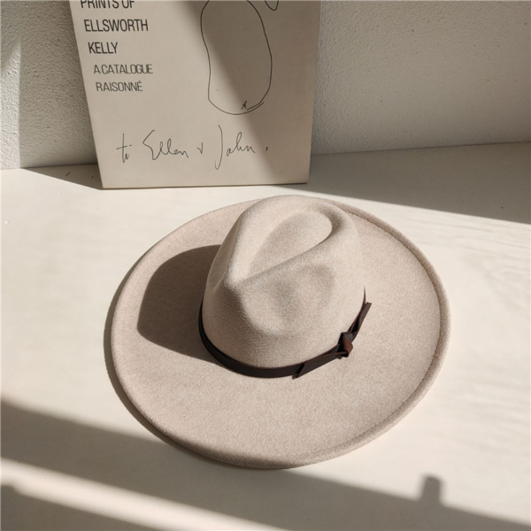 ベルト付きウールジャズハット Z00062