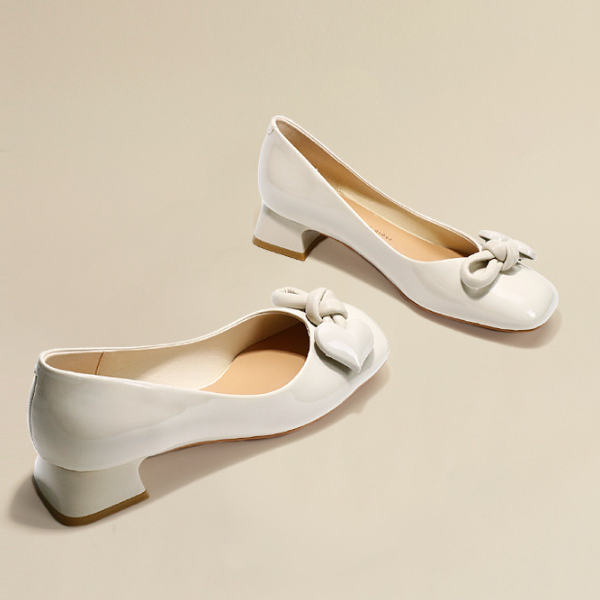 【2color】ハートノットパンプス X-041