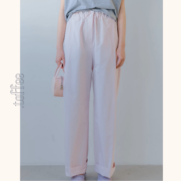 ミルクローズのカジュアルワイドパンツ《Z01076》
