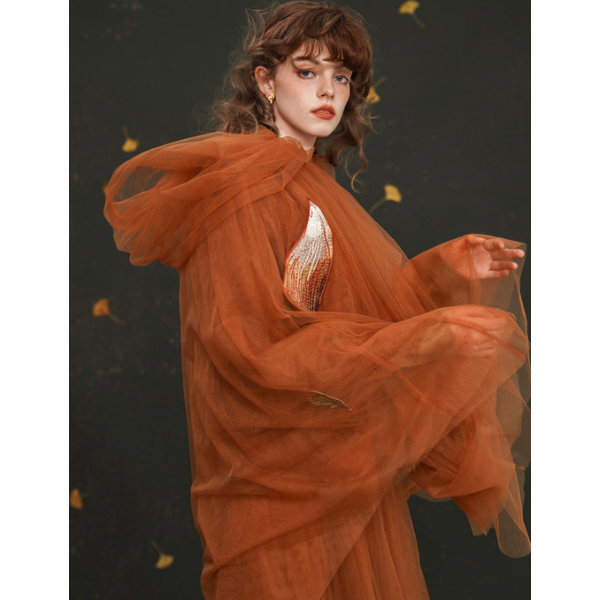 フォックスデコレーションチュチュスカート AU-471