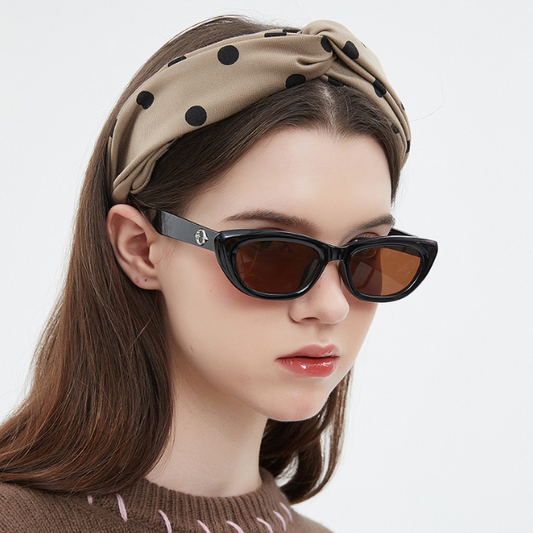 水玉柄カジュアルヘッドバンド Z00174