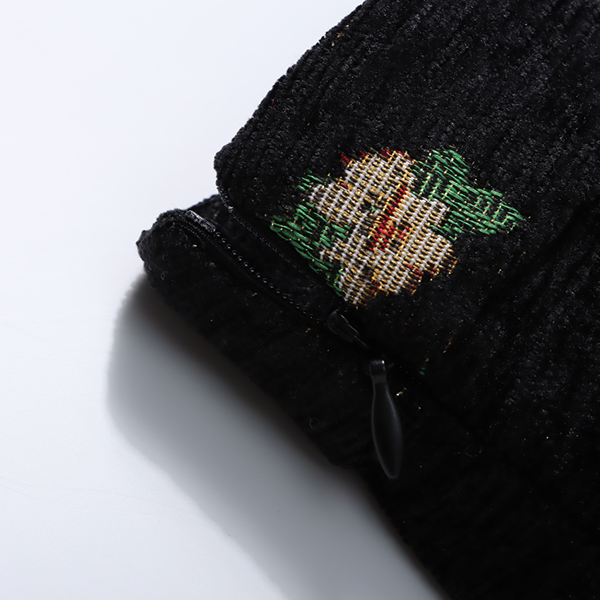 花柄タッセルジャカードスカート Z00574