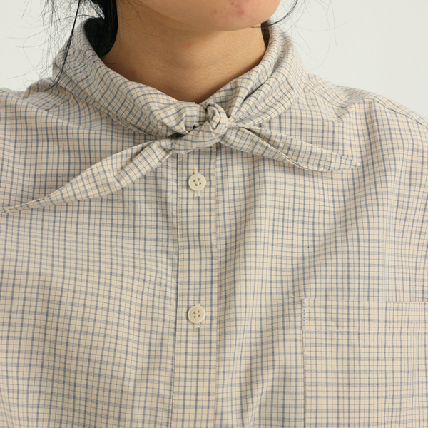 【2color】ラージカラーオーバーサイズコットンシャツ 《Z00726》