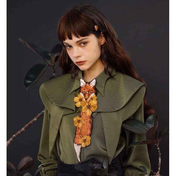 フラワーフォックスタイ C0073