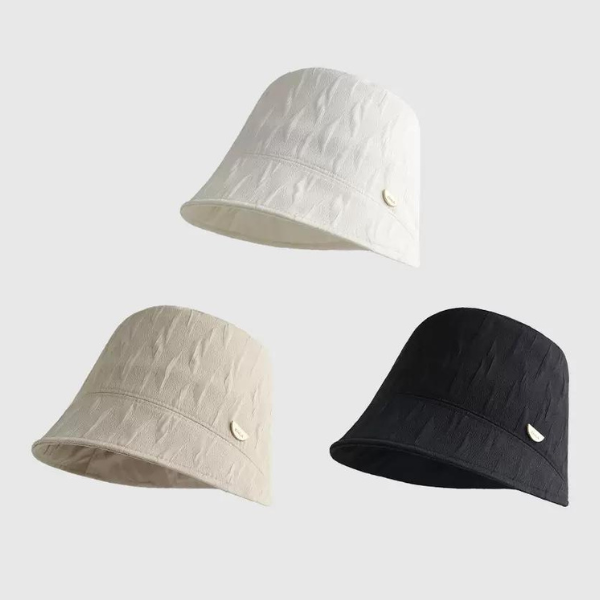 【3color】薄手バケットハット Z00092