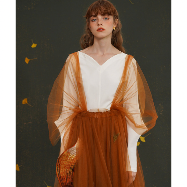 フォックスデコレーションチュチュスカート AU-471