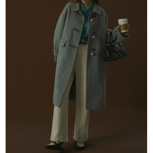 ハイウエストストレートデニムパンツ Z00043