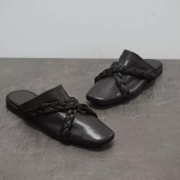 クロスバンドフラットミュール X-018