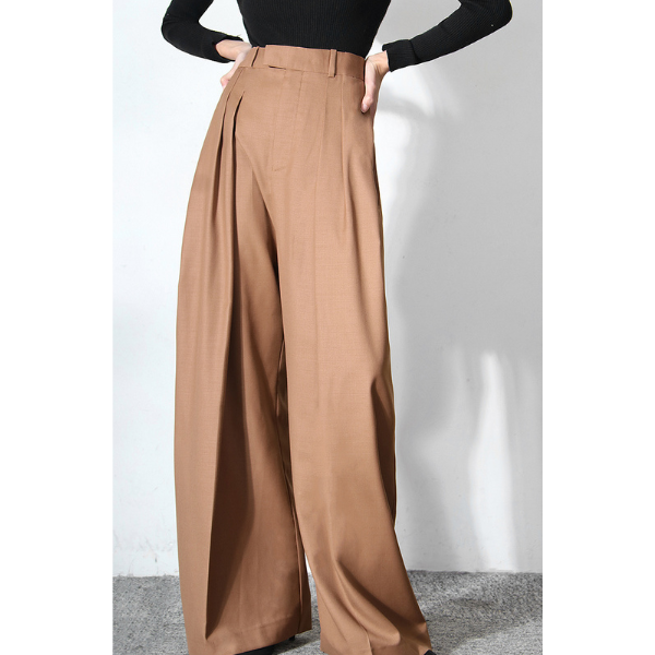 ダブルタックワイドパンツ X-062