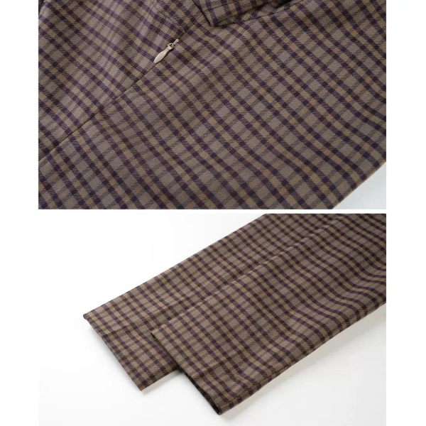 ボートネック襟付きトップス X-021