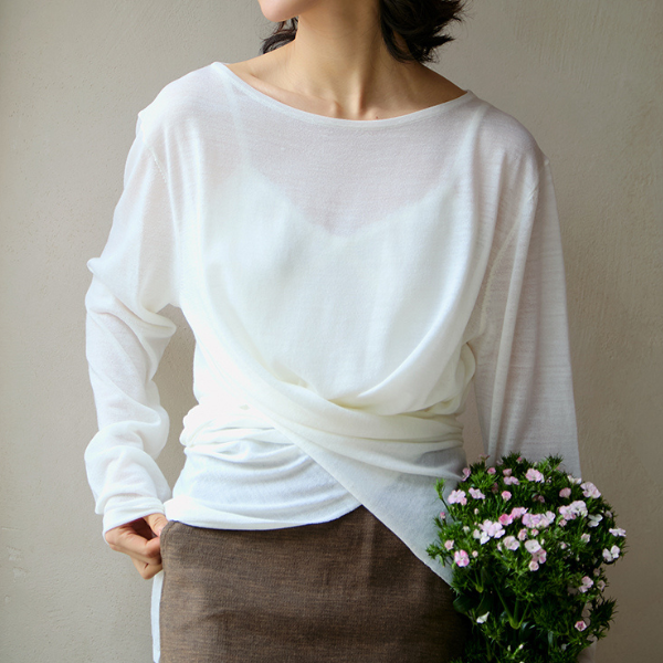 シースルーフロントクロストップスZ00098