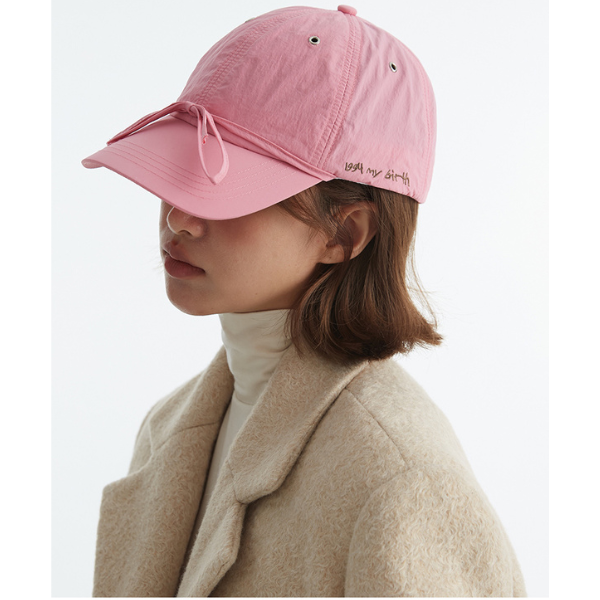 【2color】フロントリボンベースボールキャップ Z00133