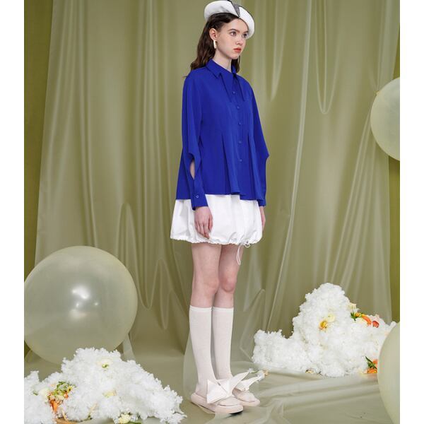 【4color】スワローカラーブラウス C0039