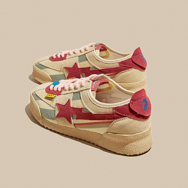 【2color】スウェードスタースニーカー X-118