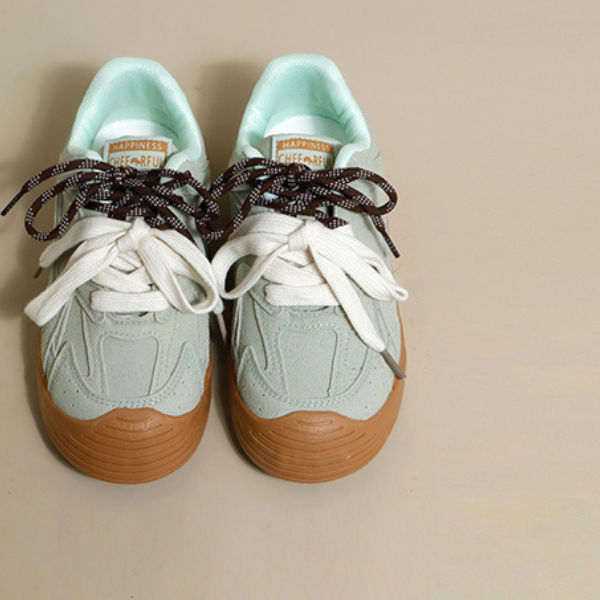 【4color】カラフルレースアップスニーカー Z00209