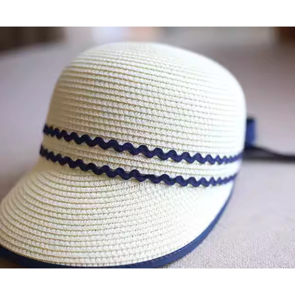 ウェーブエンブロイダリーフレッシュドームハット W-203