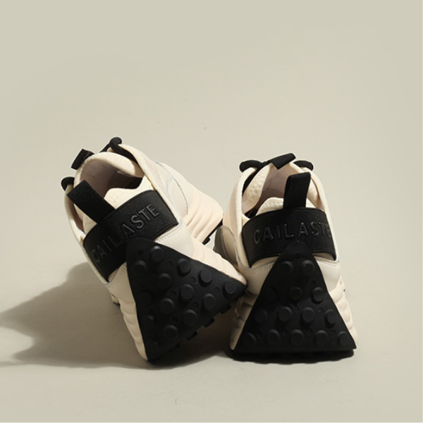 バイカラー厚底レースアップスニーカー Z00173