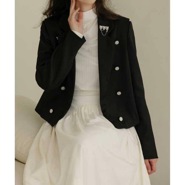 【2color】アシンメトリーカットデザイントップロングトップス X-423