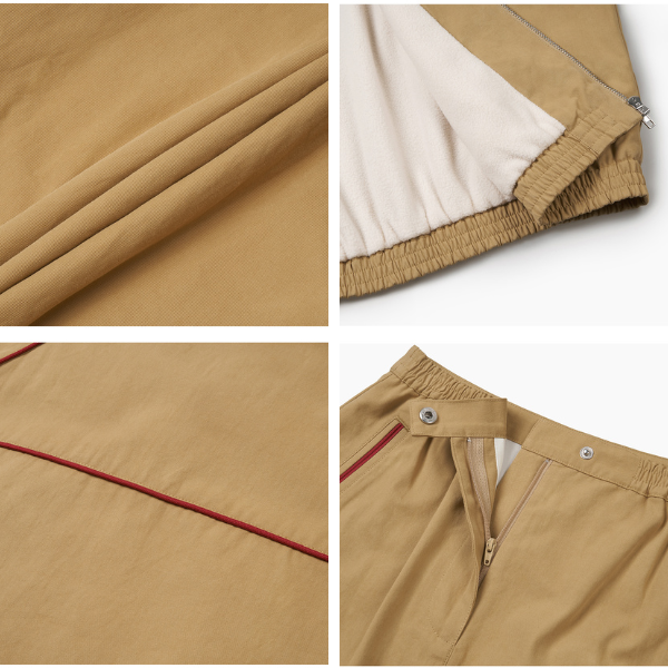 ジップジャケット&ショート丈スカートのセットアップ Z00065