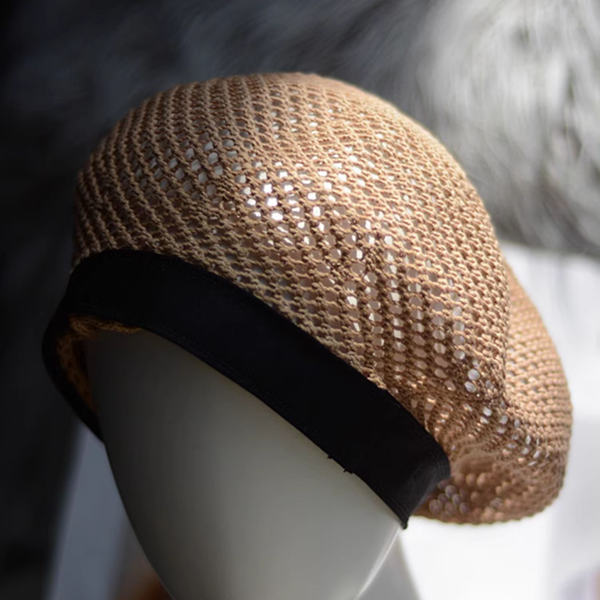 【2color】メッシュベレー帽 Z00399