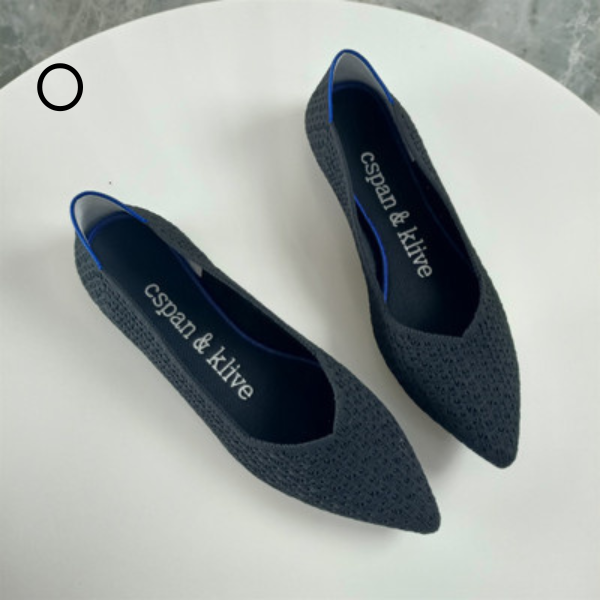 【18pattern】カラーパターンニットパンプス X-109