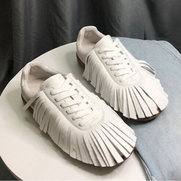 タッセルステッチカジュアルシューズ X-273