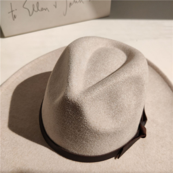 ベルト付きウールジャズハット Z00062