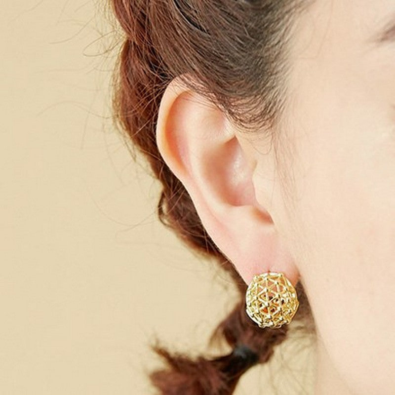 幾何学オブジェのピアス  ac0010