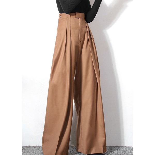 ダブルタックワイドパンツ X-062